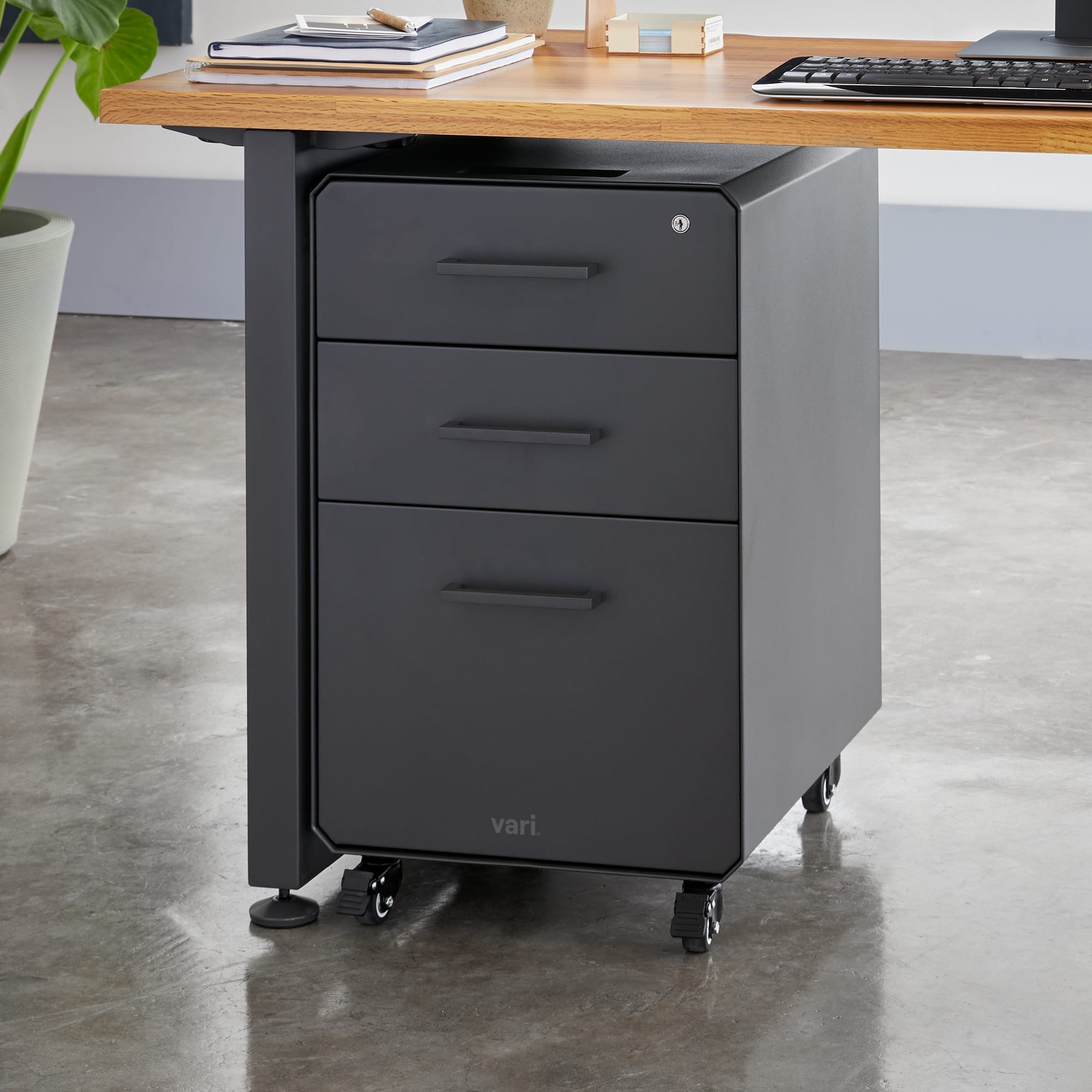 Vari File Cabinet Slate