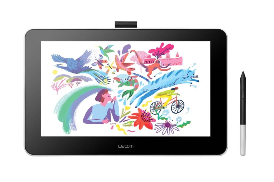 Wacom One Digital Drawing Tablet Tampilan Grafis 13 3 Inci Untuk Pemula Seni Dan Animasi