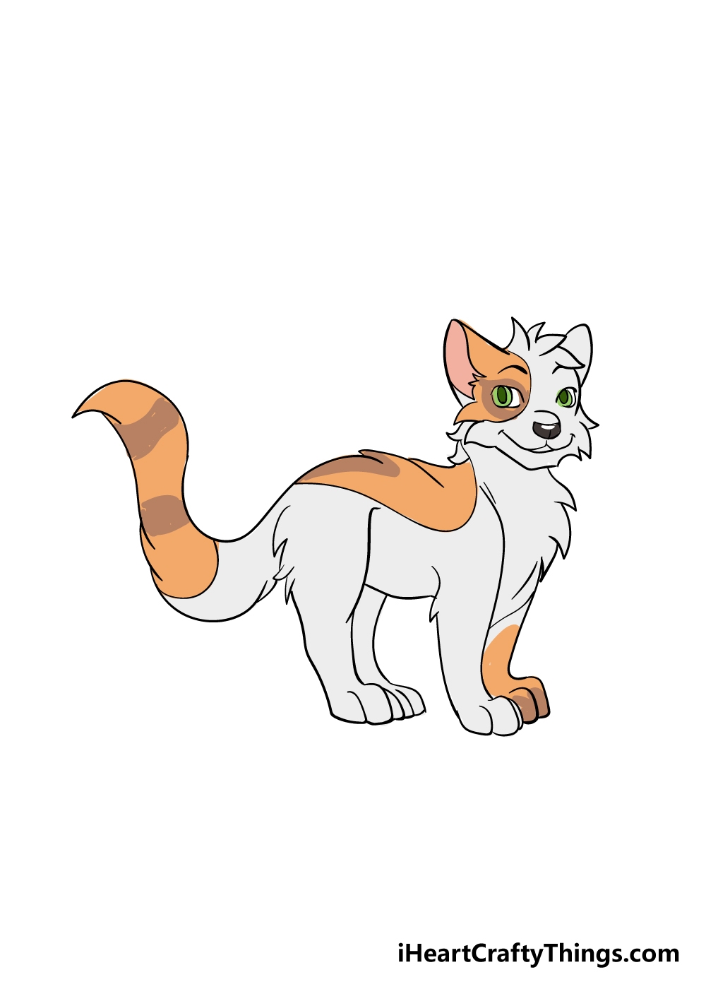 Warrior Cats Drawing How To Draw Warrior Cats Step By Step
