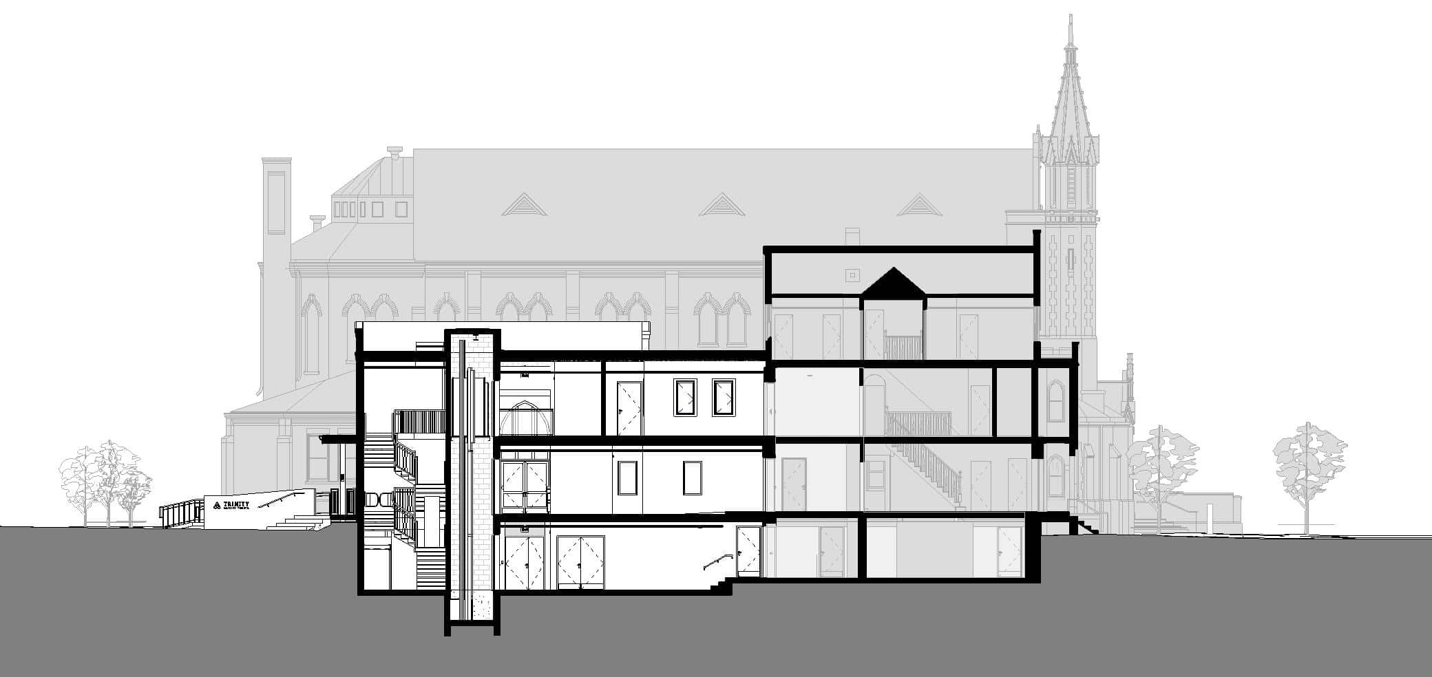 section of drawing