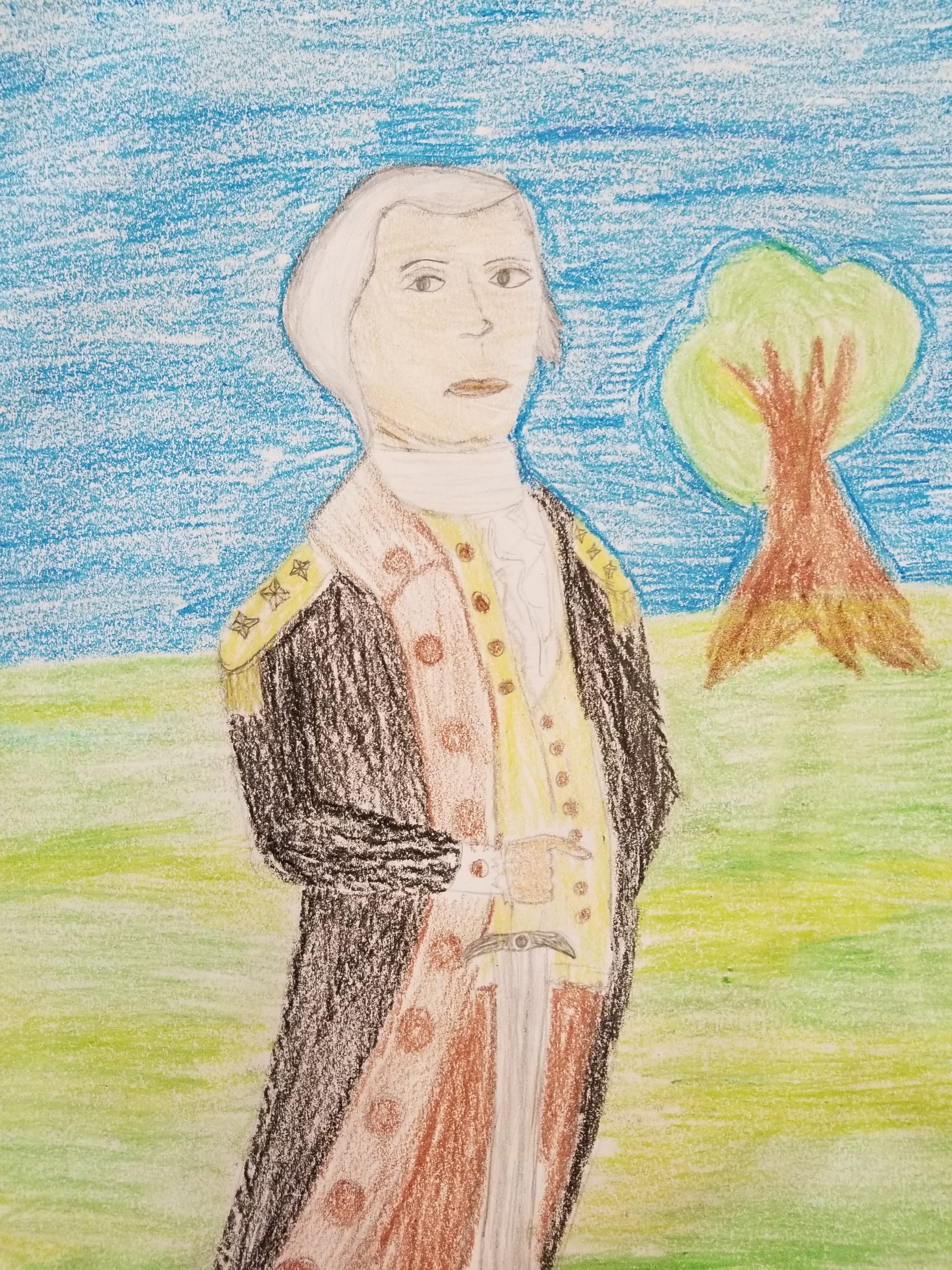 Winners Named In Let s Draw George Contest Washington Crossing 