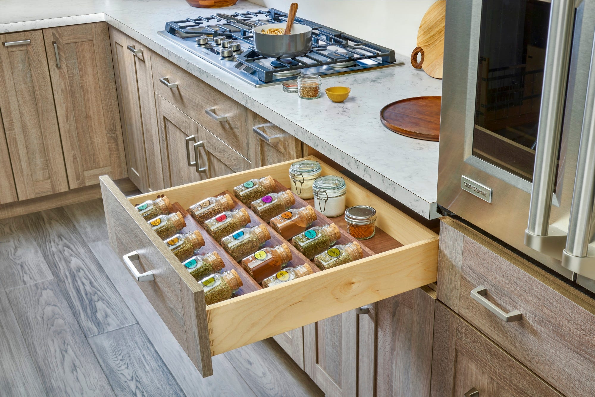 spice drawer